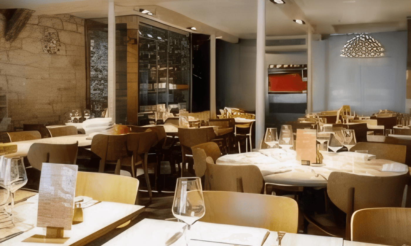 Salle chaleureuse du bistrot Le Villaret Paris 11